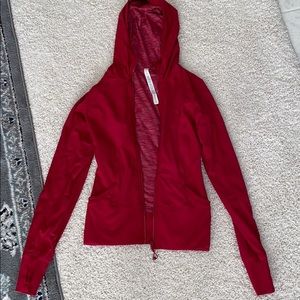 Lululemon reversible red jacket